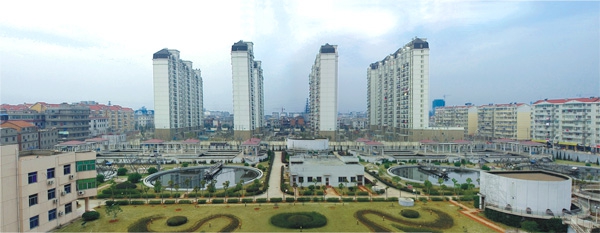江西最大污水處理廠——南昌朝陽污水處理廠二期工程（省、市優(yōu)良工程，獲滕王閣杯）